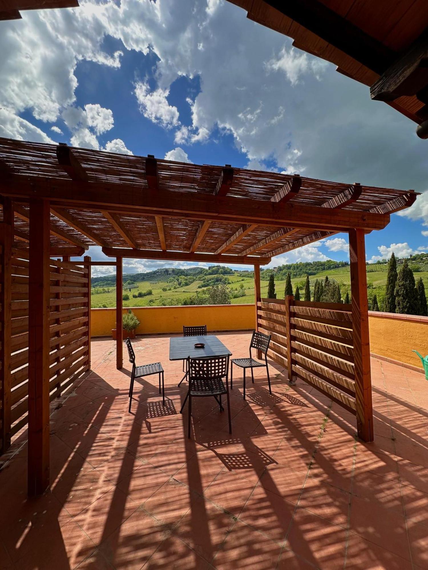 Agriturismo Casa Alle Vacche Сан-Джиміньяно Екстер'єр фото